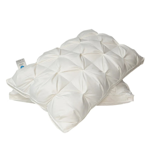 Almohada de Plumas - Tecnología de hotel, 3 Cámaras.