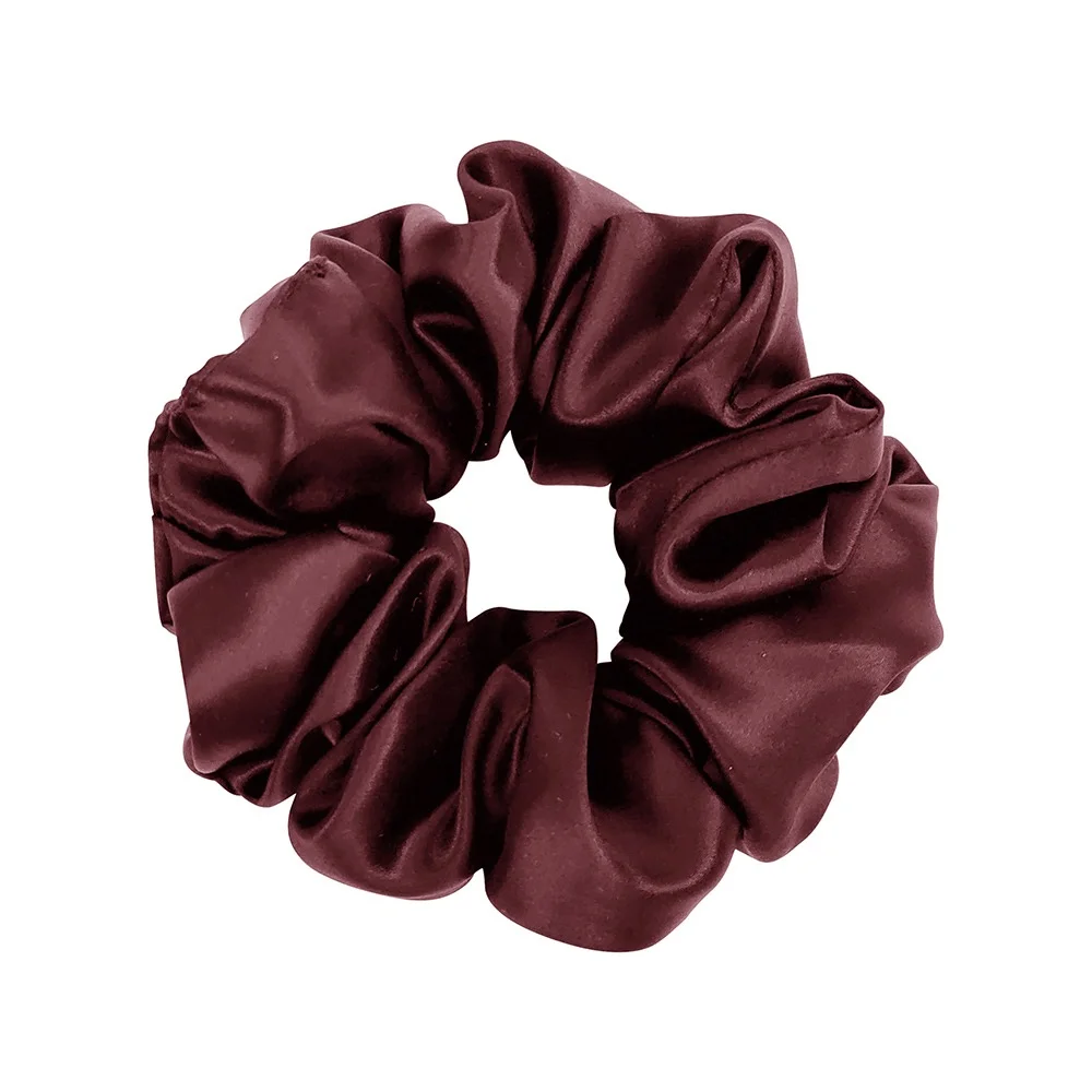 Set 4 Scrunchies 5 cm. 100% Seda Mulberry