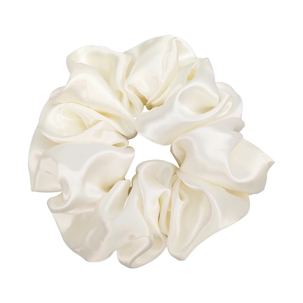 Set 4 Scrunchies 5 cm. 100% Seda Mulberry