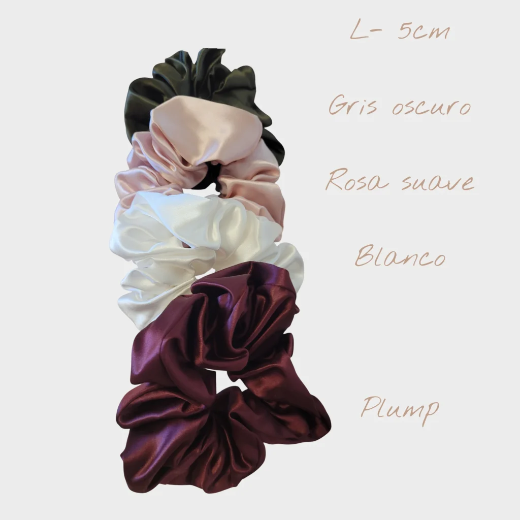 Scrunchies de seda Mulberry