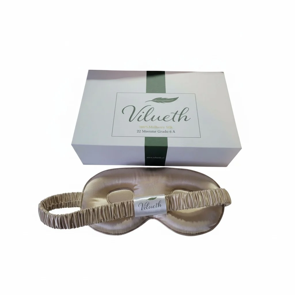 Set 2 Antifaces 3D Ergonómico de Seda Mulberry.